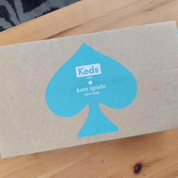 🆕️ Keds Kate Spade Rose Gold Glitter Shoes Size 7 M Women's NIB - Picture 7 of 8